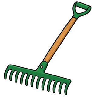 Picture of a rake