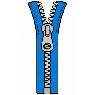 Picture of a zipper